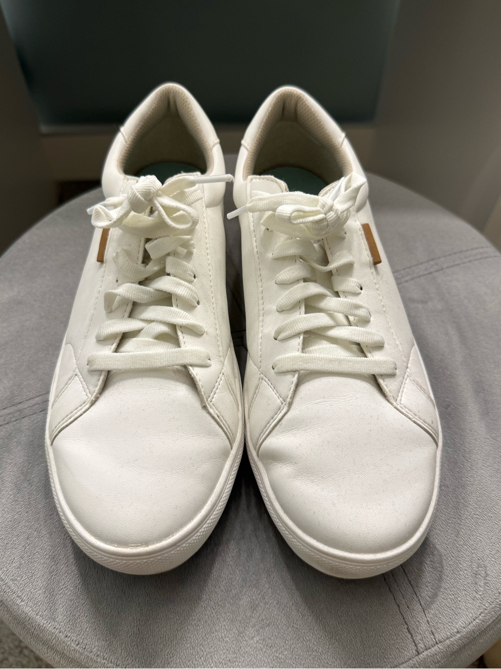 Size 9 Dr. Scholl’s White Sneakers